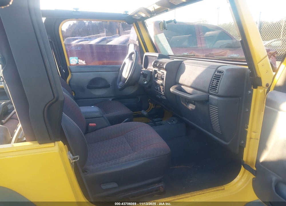 2000 JEEP WRANGLER SPORT VIN: 1J4FA49S5YP772607