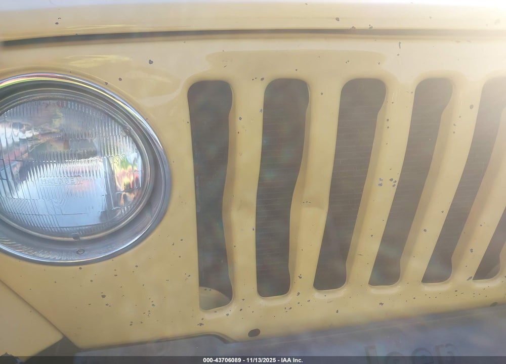 2000 JEEP WRANGLER SPORT VIN: 1J4FA49S5YP772607
