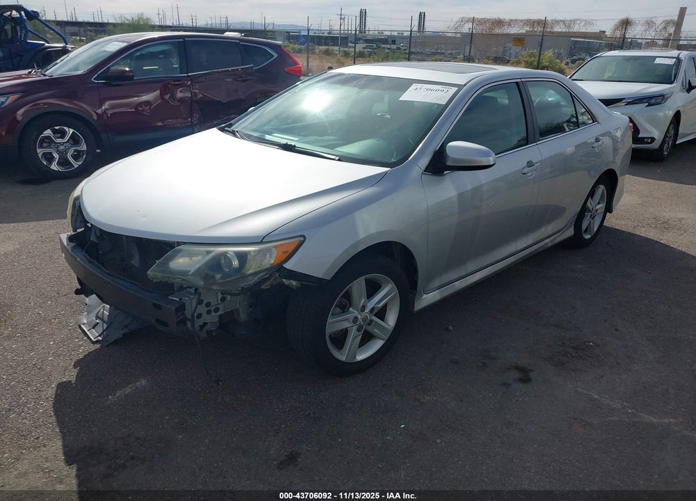 2012 TOYOTA CAMRY SE VIN: 4T1BF1FKXCU593185