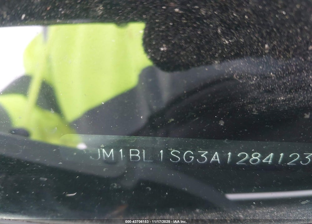 2010 MAZDA 3 I TOURING VIN: JM1BL1SG3A1284123