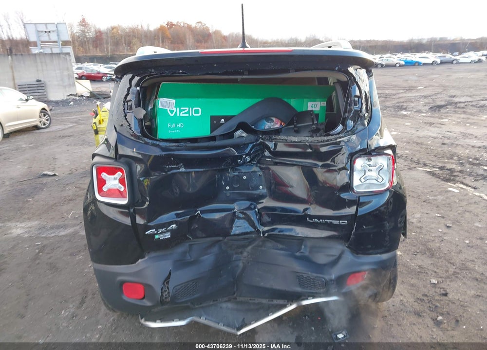 2016 JEEP RENEGADE LIMITED VIN: ZACCJBDT4GPC60559