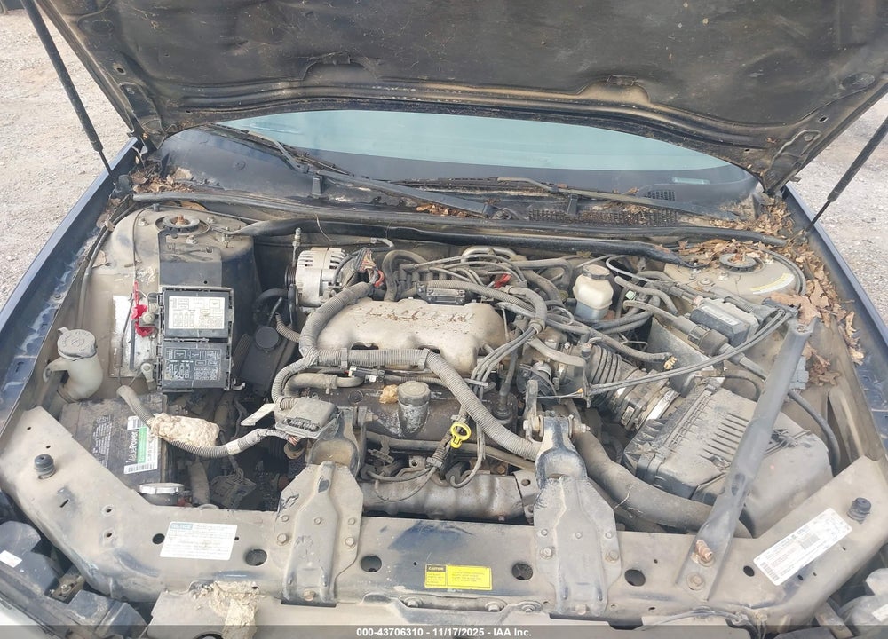 2000 CHEVROLET IMPALA VIN: 2G1WF55E8Y9241292