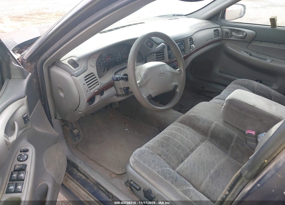 2000 CHEVROLET IMPALA VIN: 2G1WF55E8Y9241292