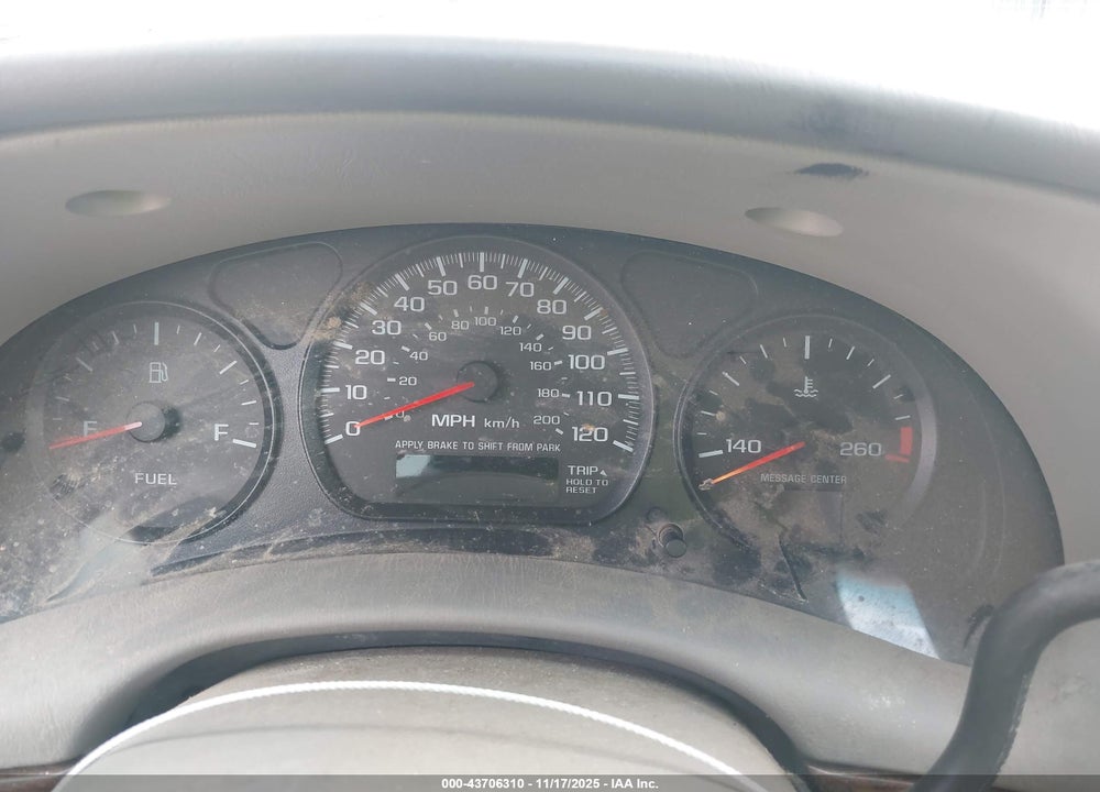 2000 CHEVROLET IMPALA VIN: 2G1WF55E8Y9241292