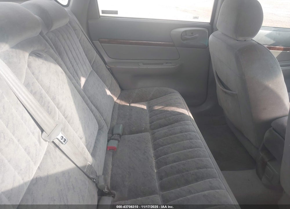 2000 CHEVROLET IMPALA VIN: 2G1WF55E8Y9241292