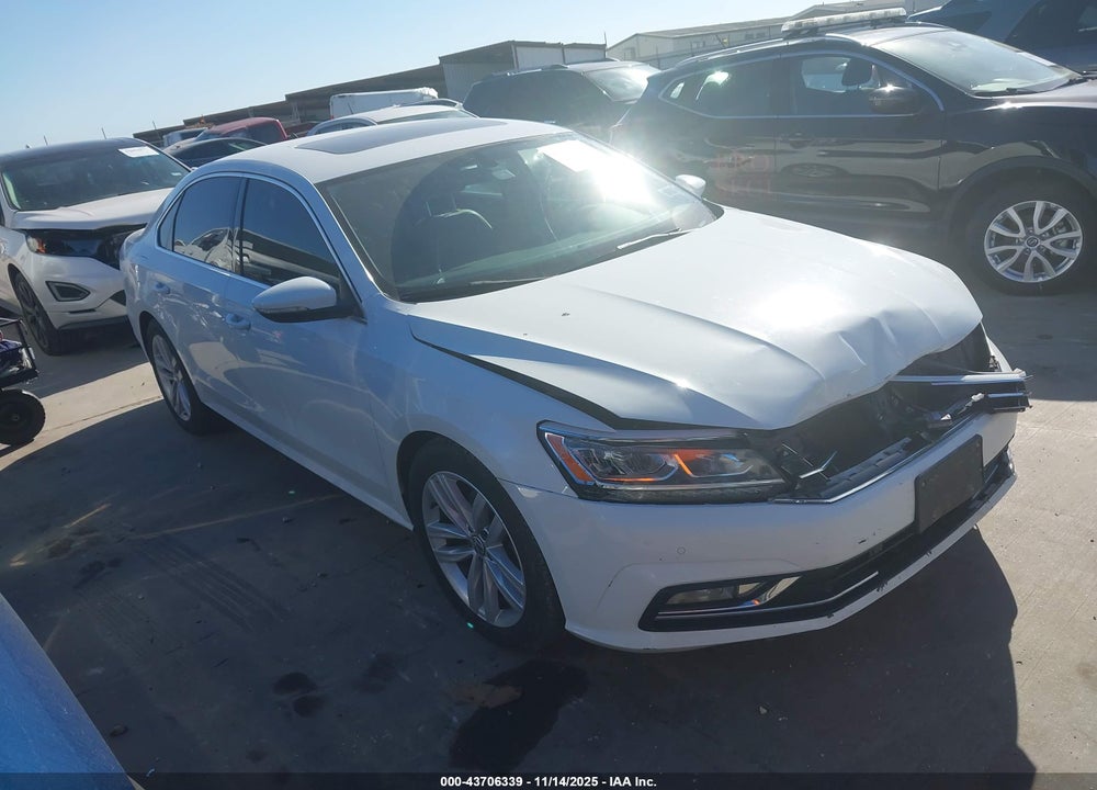 2018 VOLKSWAGEN PASSAT 2.0T SE VIN: 1VWBA7A38JC012434