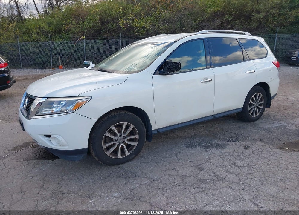 2016 NISSAN PATHFINDER S VIN: 5N1AR2MM5GC615313