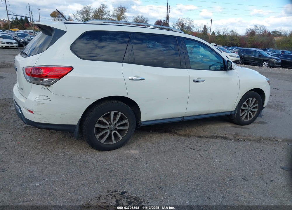 2016 NISSAN PATHFINDER S VIN: 5N1AR2MM5GC615313