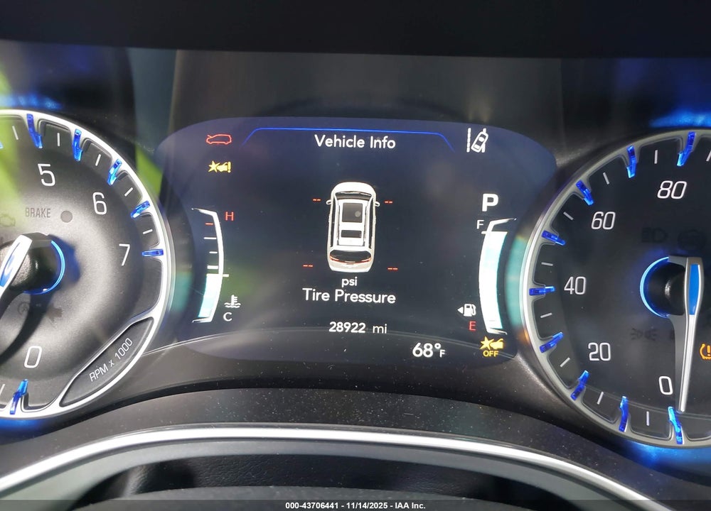 2025 CHRYSLER PACIFICA LIMITED VIN: 2C4RC1GG6SR553722