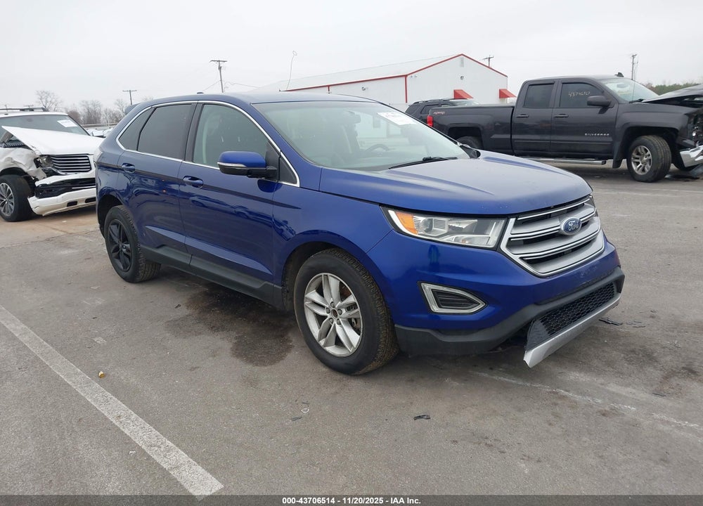 2015 FORD EDGE SEL VIN: 2FMTK4J96FBC31614