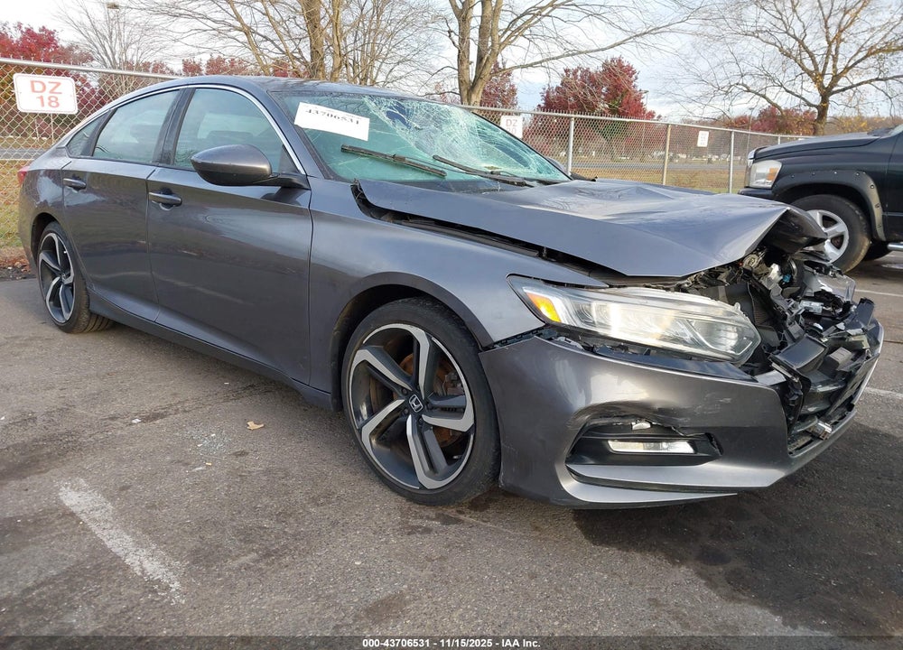 2020 HONDA ACCORD SPORT VIN: 1HGCV1F39LA063930