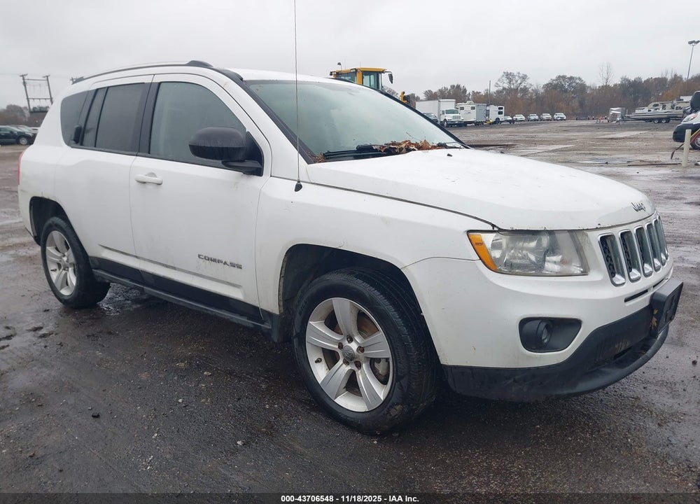 2012 JEEP COMPASS LATITUDE VIN: 1C4NJDEB7CD658397