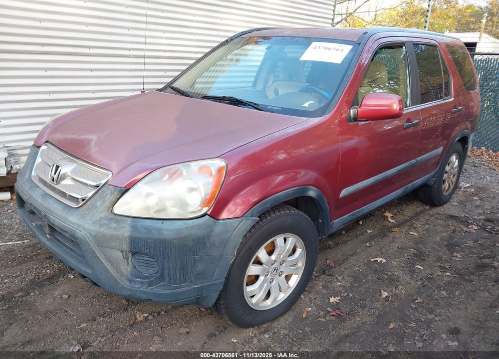 2005 HONDA CR-V EX VIN: SHSRD788X5U325027
