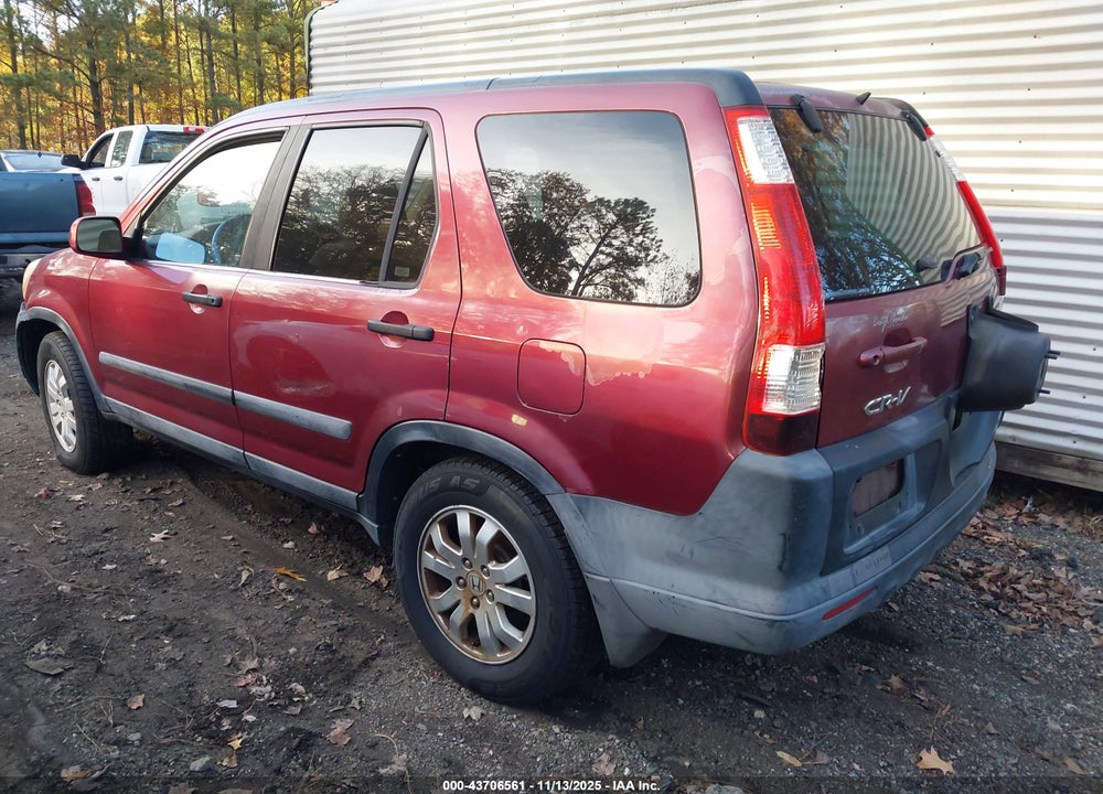 2005 HONDA CR-V EX VIN: SHSRD788X5U325027