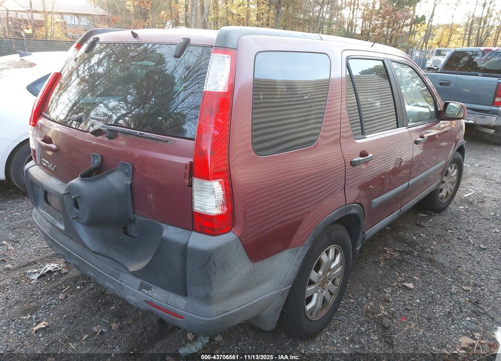 2005 HONDA CR-V EX VIN: SHSRD788X5U325027