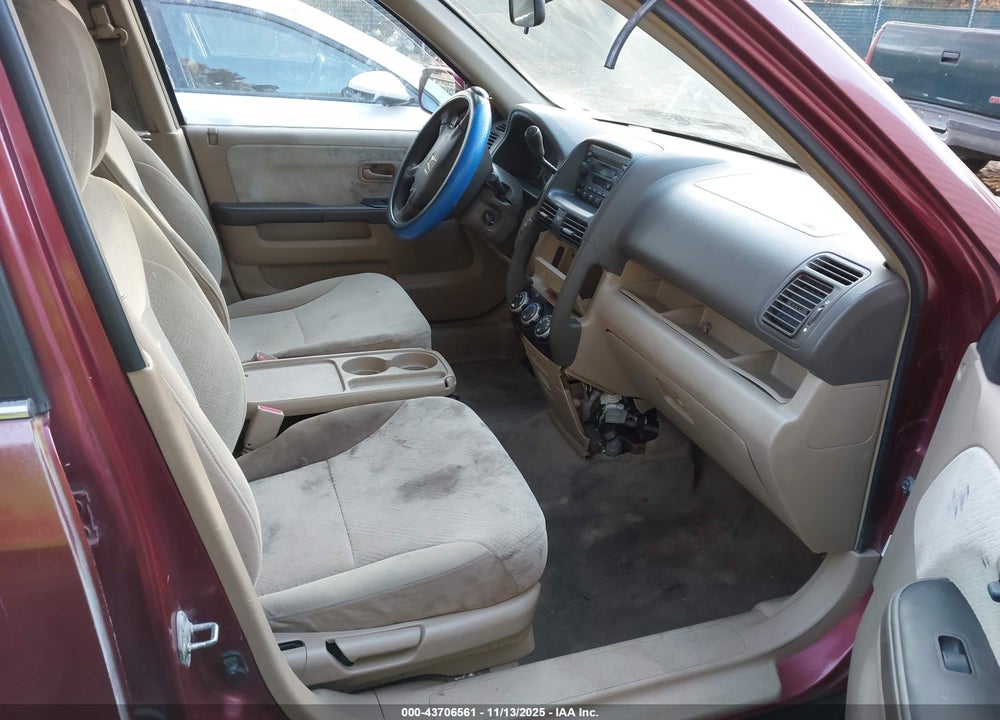 2005 HONDA CR-V EX VIN: SHSRD788X5U325027