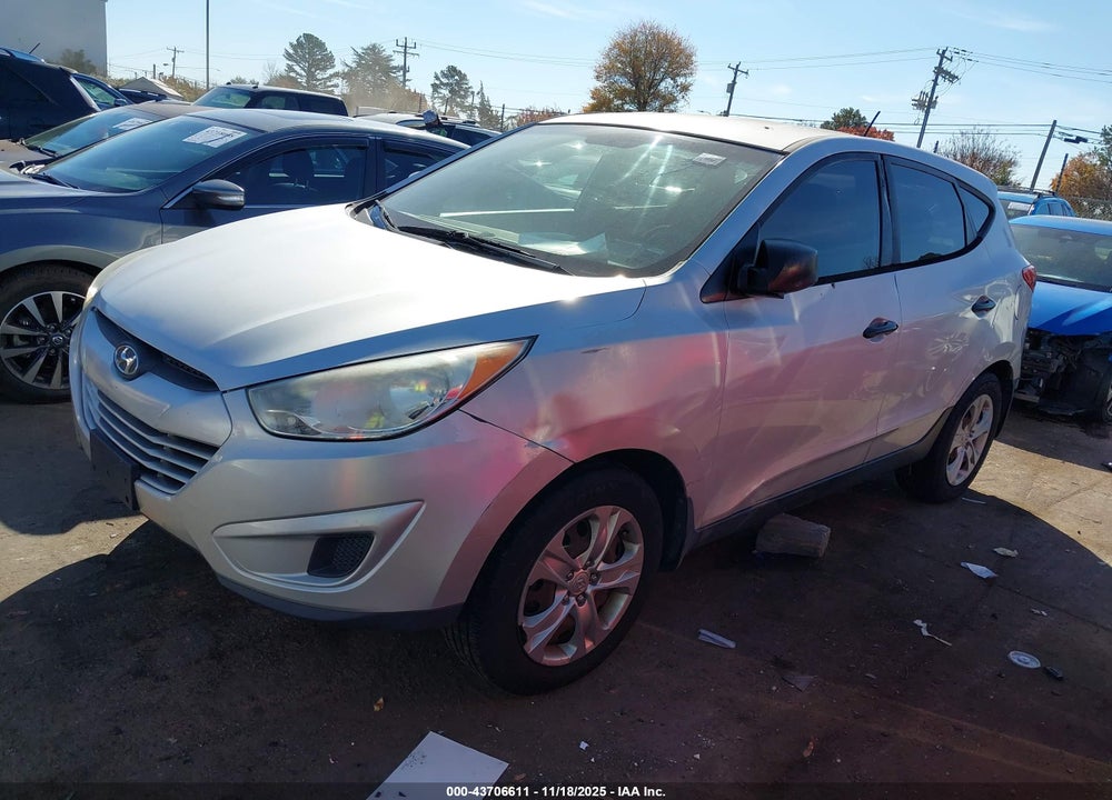 2012 HYUNDAI TUCSON GL VIN: KM8JT3ABXCU391342