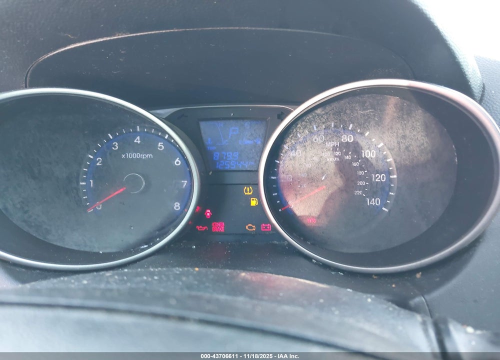 2012 HYUNDAI TUCSON GL VIN: KM8JT3ABXCU391342