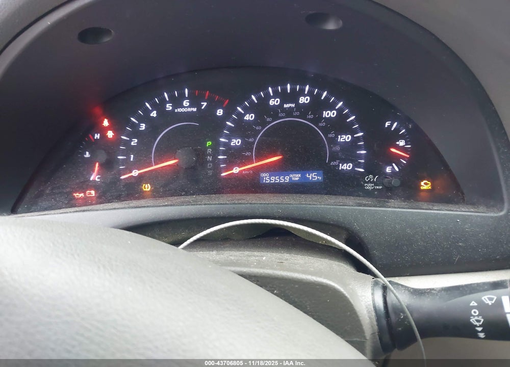 2011 TOYOTA CAMRY LE VIN: 4T1BF3EK5BU185964