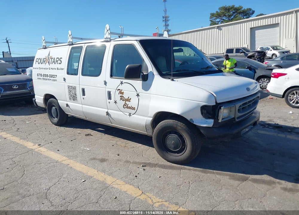 1999 FORD E-150 COMMERCIAL/RECREATIONAL VIN: 1FTRE1427XHA04486