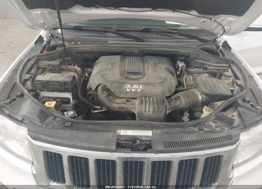 2013 JEEP GRAND CHEROKEE LAREDO VIN: 1C4RJFAG6DC557924