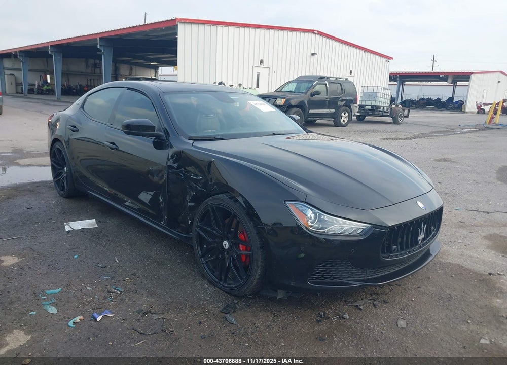 2017 MASERATI GHIBLI VIN: ZAM57XSS8H1249690