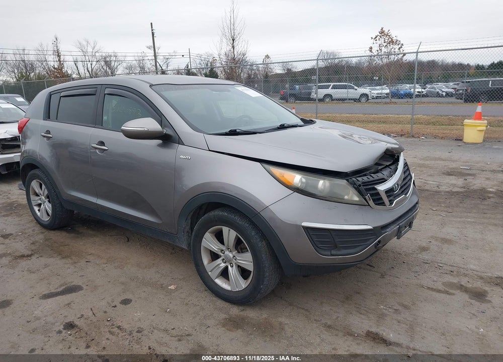 2012 KIA SPORTAGE LX VIN: KNDPBCA25C7294226