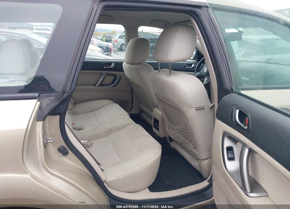 2009 SUBARU OUTBACK 2.5I VIN: 4S4BP61C897314706