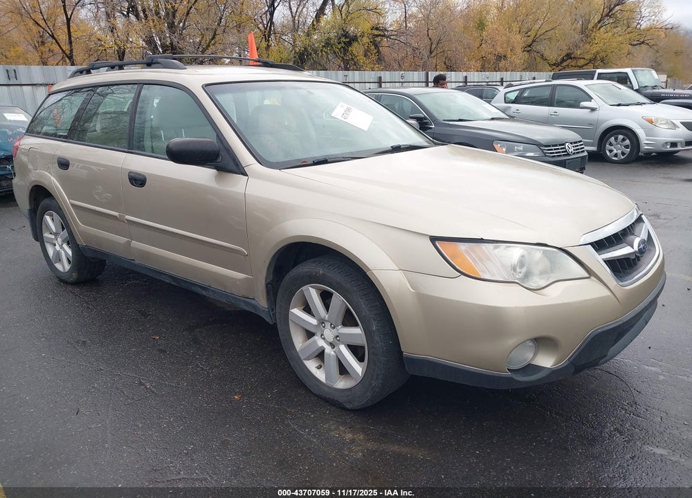 2009 SUBARU OUTBACK 2.5I VIN: 4S4BP61C897314706