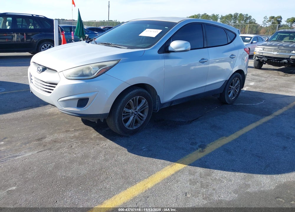 2014 HYUNDAI TUCSON GLS VIN: KM8JT3AF7EU844581