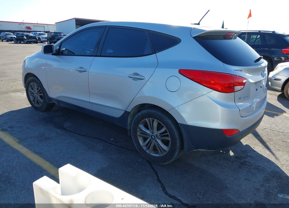 2014 HYUNDAI TUCSON GLS VIN: KM8JT3AF7EU844581