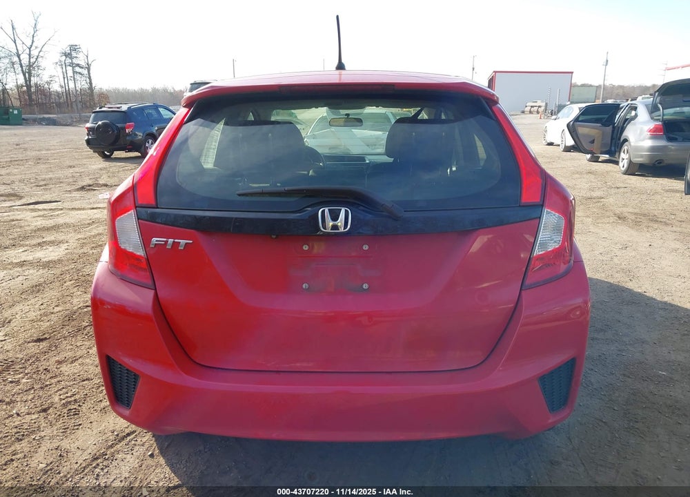 2017 HONDA FIT LX VIN: JHMGK5H54HS007277