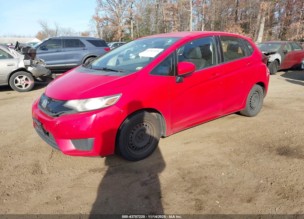 2017 HONDA FIT LX VIN: JHMGK5H54HS007277