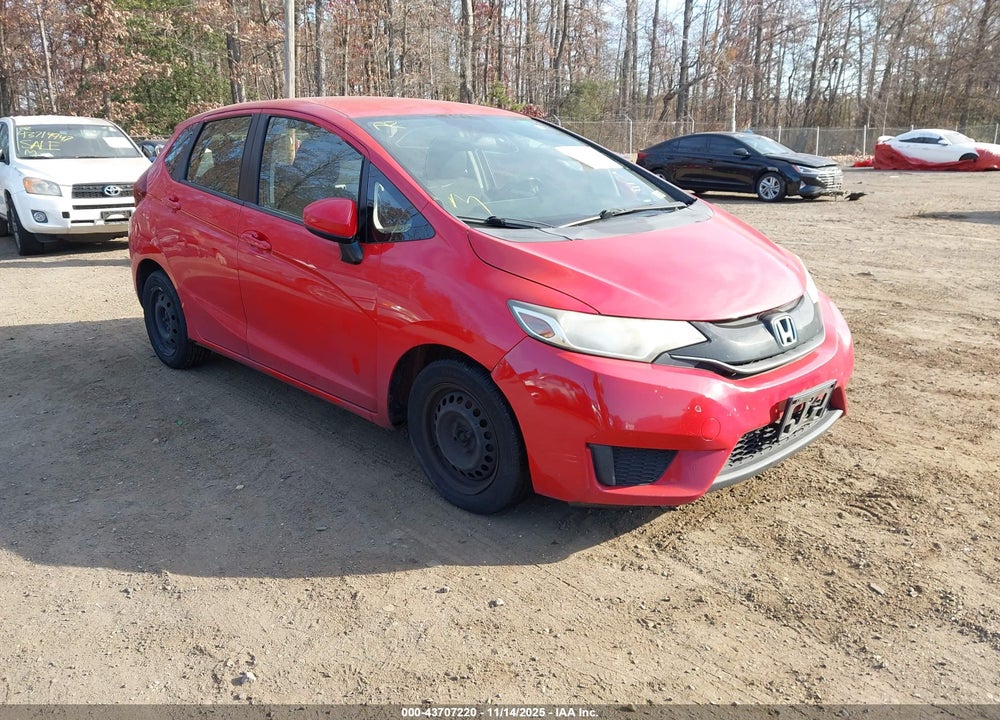 2017 HONDA FIT LX VIN: JHMGK5H54HS007277