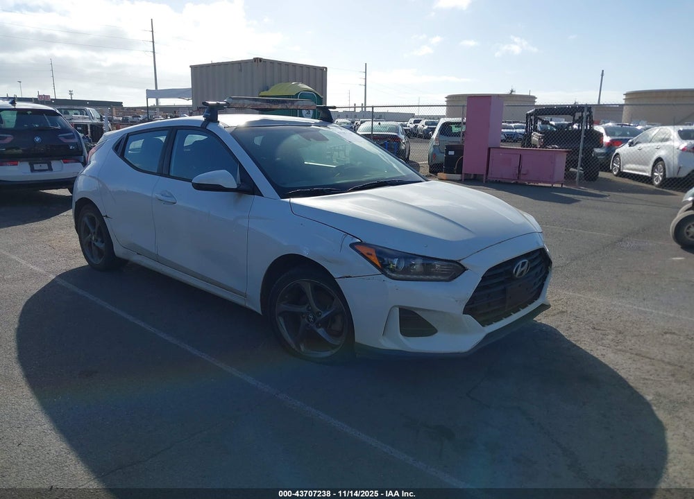 2019 HYUNDAI VELOSTER 2.0 VIN: KMHTG6AFXKU012484