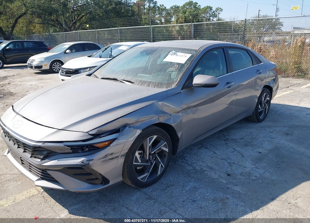 2025 HYUNDAI ELANTRA LIMITED VIN: KMHLP4DG1SU996228