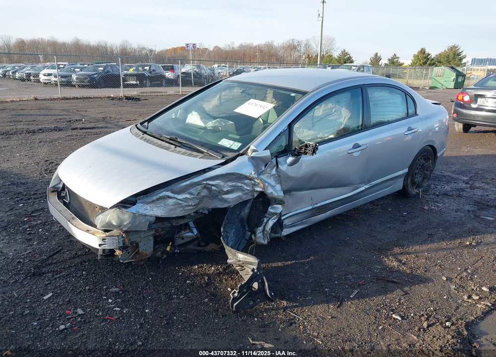 2011 HONDA CIVIC VIN: 2HGFA1F59BH306307