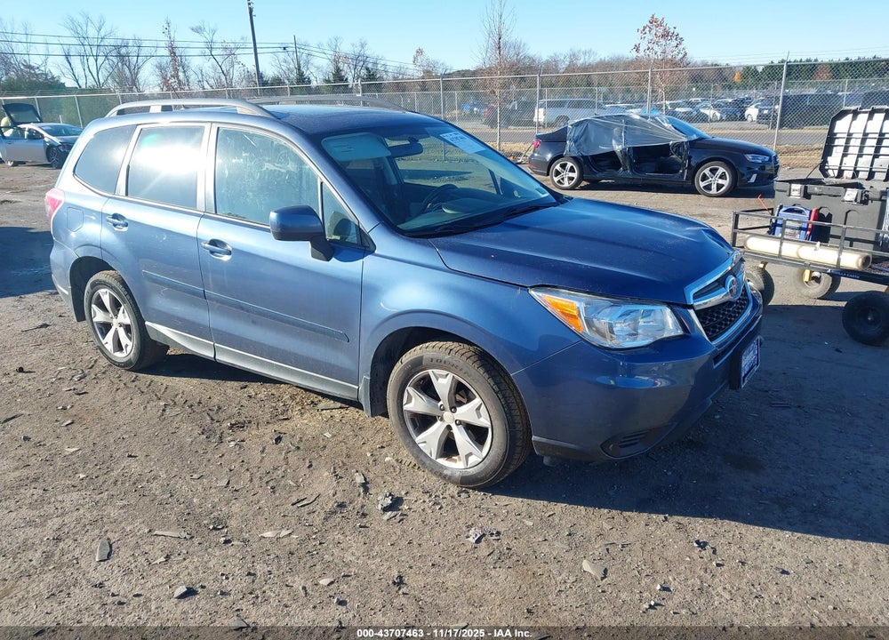 2014 SUBARU FORESTER 2.5I PREMIUM VIN: JF2SJAEC3EH523831