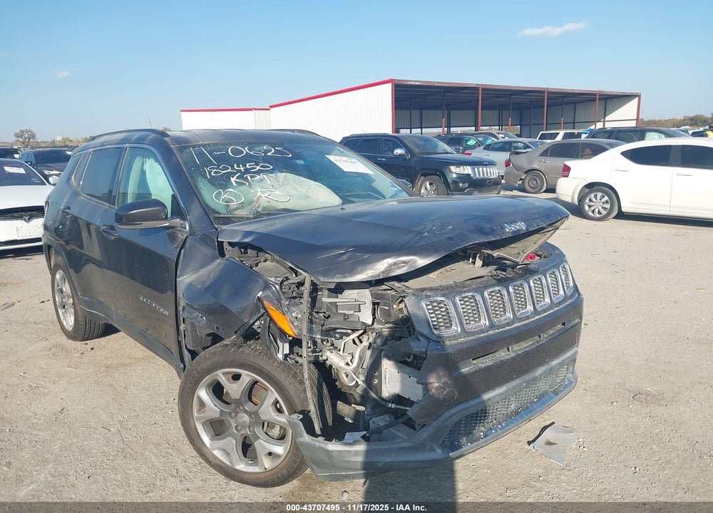 2019 JEEP COMPASS LIMITED 4X4 VIN: 3C4NJDCB9KT618723
