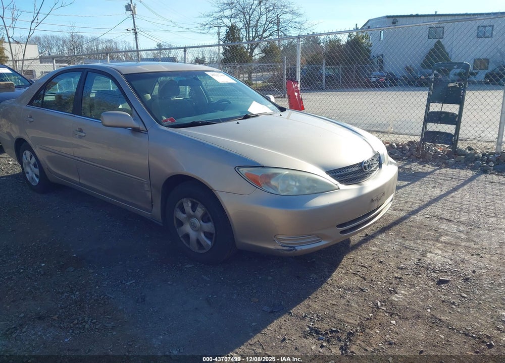2002 TOYOTA CAMRY LE VIN: 4T1BE32K32U519836