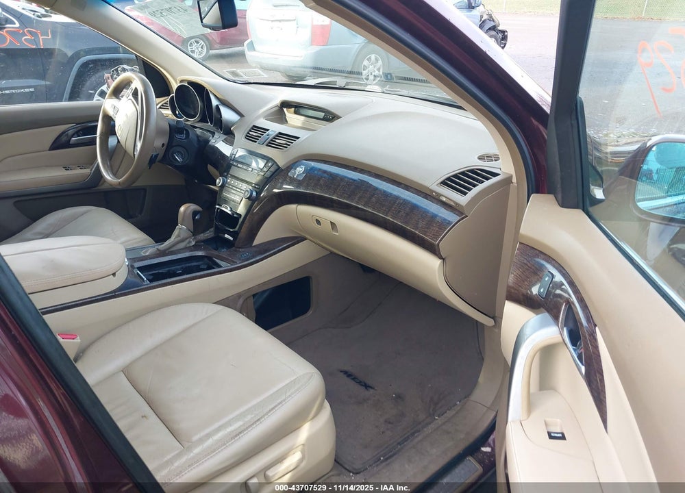 2012 ACURA MDX VIN: 2HNYD2H26CH508590