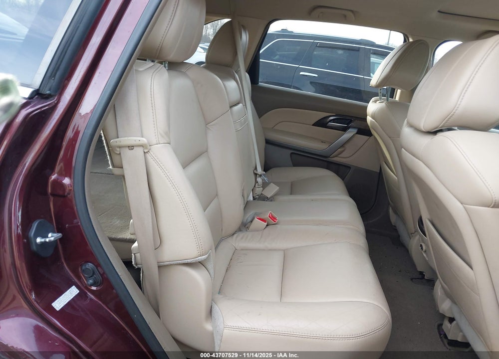 2012 ACURA MDX VIN: 2HNYD2H26CH508590
