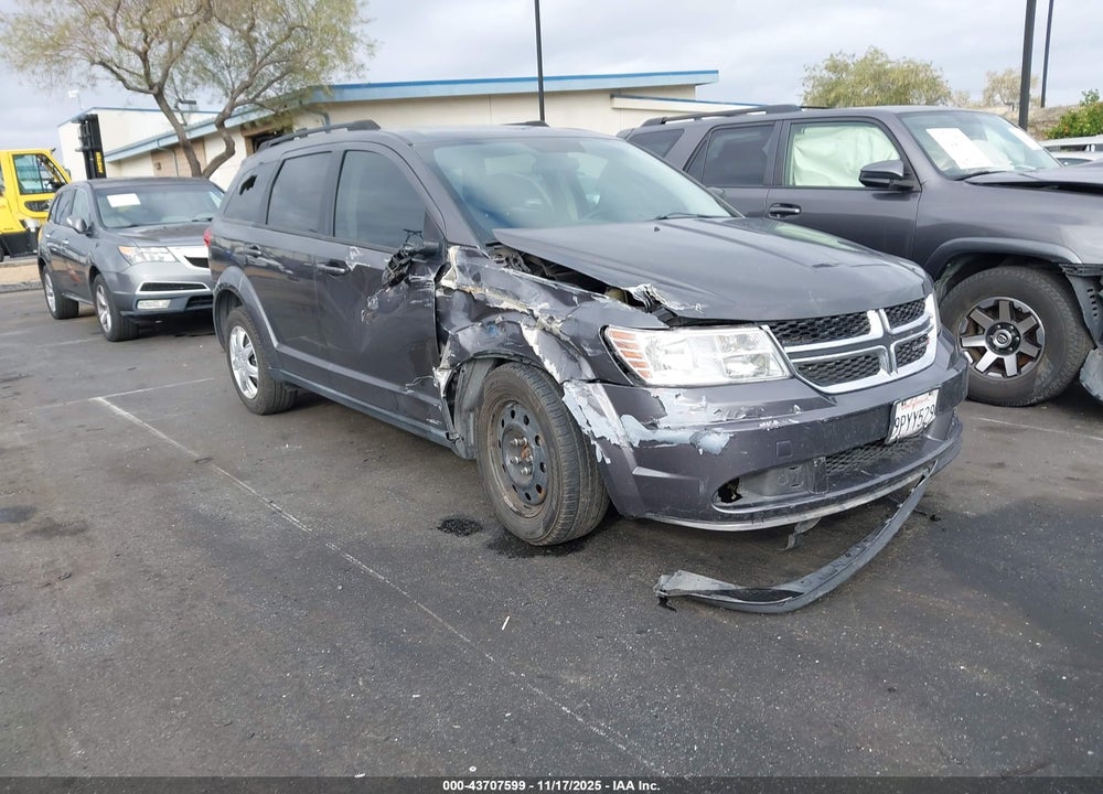 2015 DODGE JOURNEY SE VIN: 3C4PDCAB7FT559870
