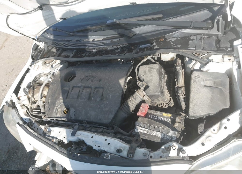2011 TOYOTA COROLLA LE VIN: JTDBU4EE4B9124442