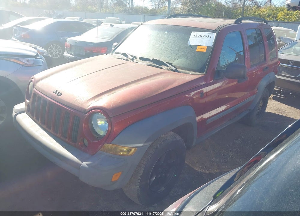 2006 JEEP LIBERTY SPORT VIN: 1J4GL48K46W152382