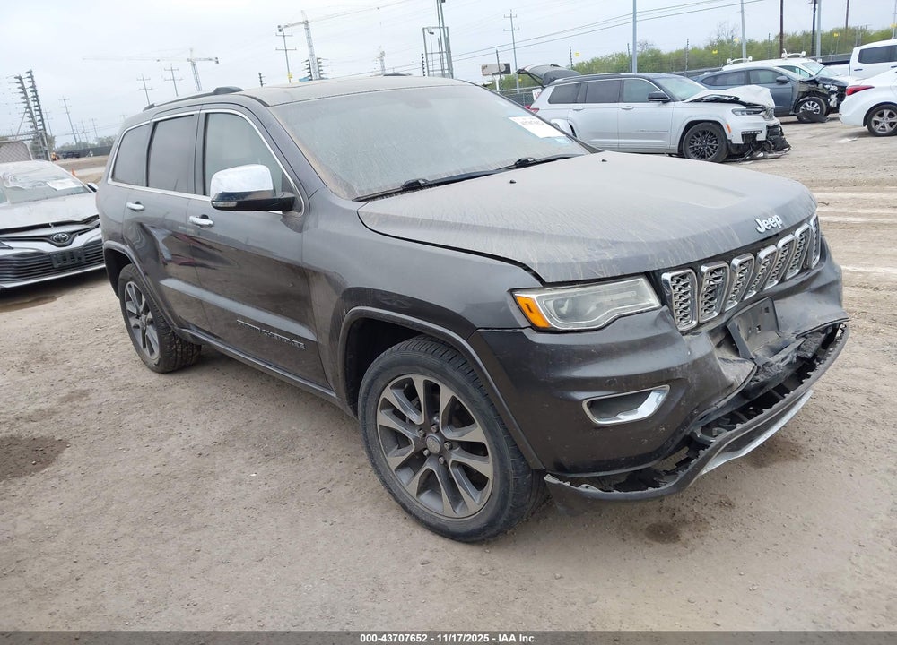 2017 JEEP GRAND CHEROKEE OVERLAND 4X2 VIN: 1C4RJECG7HC609364