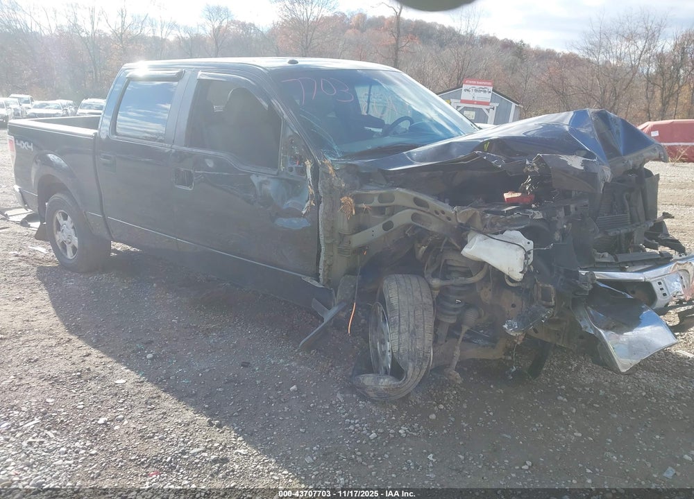 2012 FORD F-150 XLT VIN: 1FTFW1EF4CFA27943