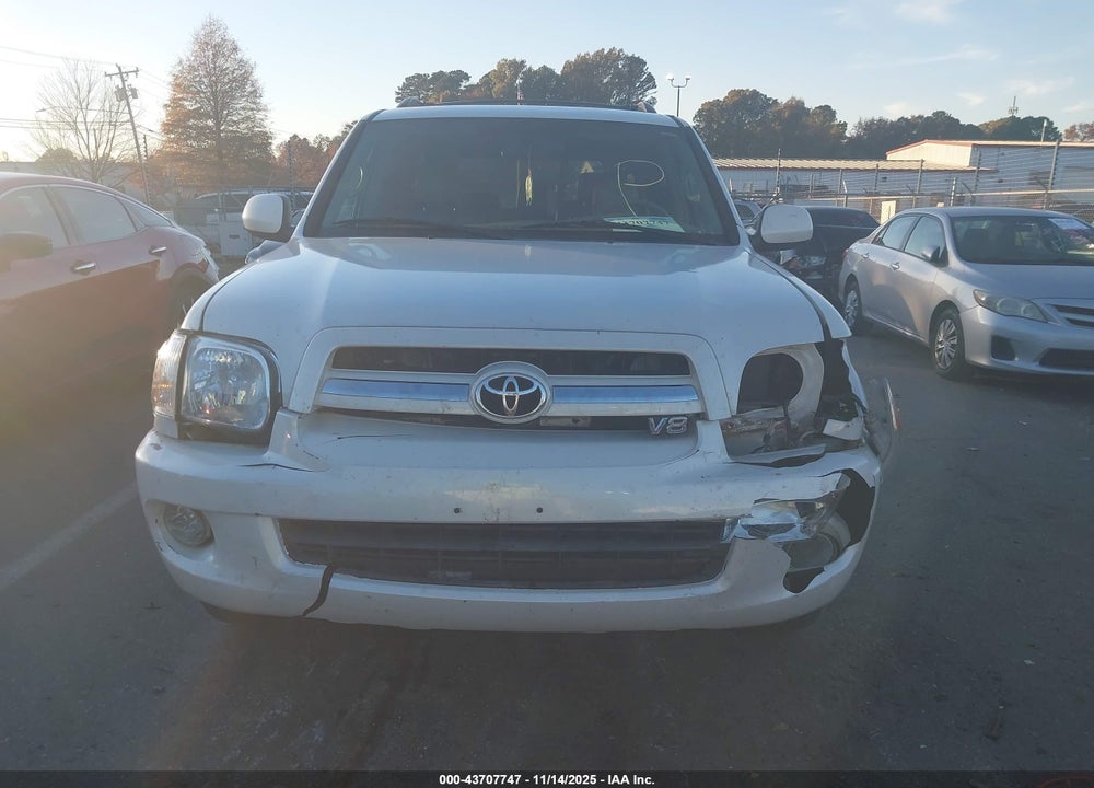 2005 TOYOTA SEQUOIA LIMITED V8 VIN: 5TDZT38A55S262579