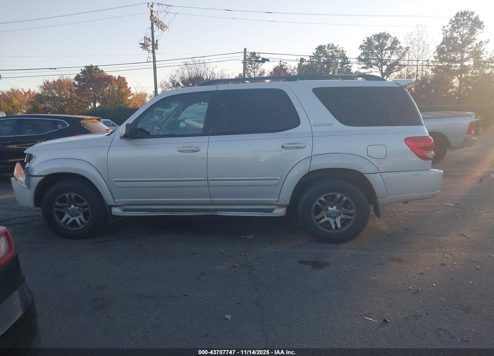 2005 TOYOTA SEQUOIA LIMITED V8 VIN: 5TDZT38A55S262579