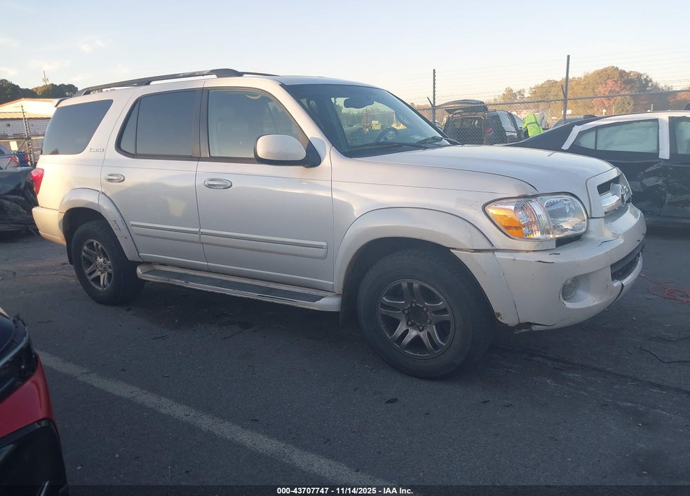 2005 TOYOTA SEQUOIA LIMITED V8 VIN: 5TDZT38A55S262579